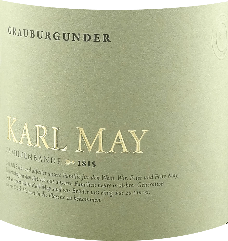 Grauburgunder Bio Trocken - Karl May 4 Grauburgunder Bio Trocken - Karl May - Image 2