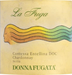La Fuga Contessa Entellina Sicilia DOC - Donnafugata -Chevalier Wine Geschaft la fuga label
