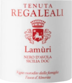 Lamùri Nero D'Avola Sicilia DOC - Tenuta Regaleali