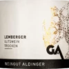 Nashorn Lemberger Trocken - Aldinger -Chevalier Wine Geschaft lemberger gutswein abe0fbd4 label