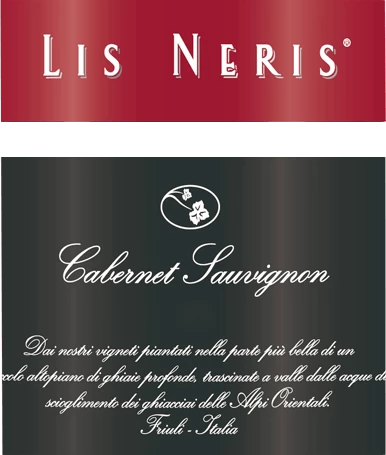 Cabernet Sauvignon Tradizionali Isonzo IGT - Lis Neris 3 Cabernet Sauvignon Tradizionali Isonzo IGT - Lis Neris