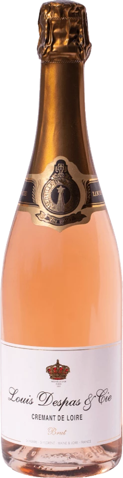 Crémant De Loire Brut Rosé - Louis Despas 5 Crémant De Loire Brut Rosé - Louis Despas -Chevalier Wine Geschaft louis depages cremant rose