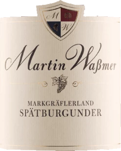 Markgräflerland Spätburgunder - Martin Waßmer 5 Markgräflerland Spätburgunder - Martin Waßmer -Chevalier Wine Geschaft markgraeflerland spaetburgunder martin wassmer etikett