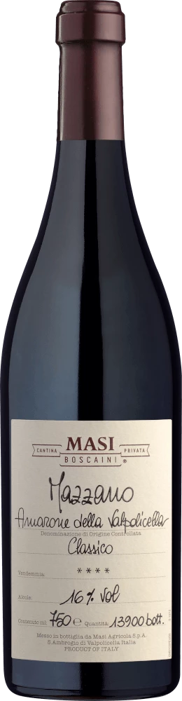 Mazzano Amarone Della Valpolicella Classico DOCG - Masi Agricola 3 Mazzano Amarone Della Valpolicella Classico DOCG - Masi Agricola