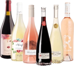 6er Probierpaket - Ein Vinophiler Blumenstrauß Von VINELLO -Chevalier Wine Geschaft muttertag paket