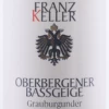 Oberbergener Bassgeige Grauburgunder - Weingut Franz Keller -Chevalier Wine Geschaft oberbergener bassgeige grauburgunder franz keller label 3