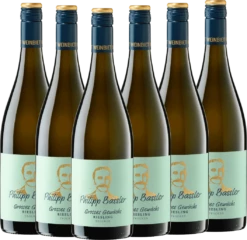 6x Vorteils-Weinpaket Philipp Bassler Grosses Gewächs Riesling Trocken - Weinbiet Manufaktur