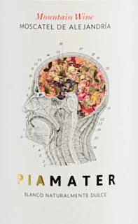 New Arrival -Chevalier Wine Geschaft piamater blanco naturalmente dulce label