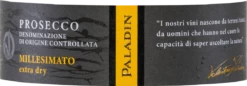 Prosecco Millesimato Spumante Extra Dry DOC - Paladin