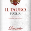 Rosato Puglia IGT - Il Tauro -Chevalier Wine Geschaft rosato il tauro etikett