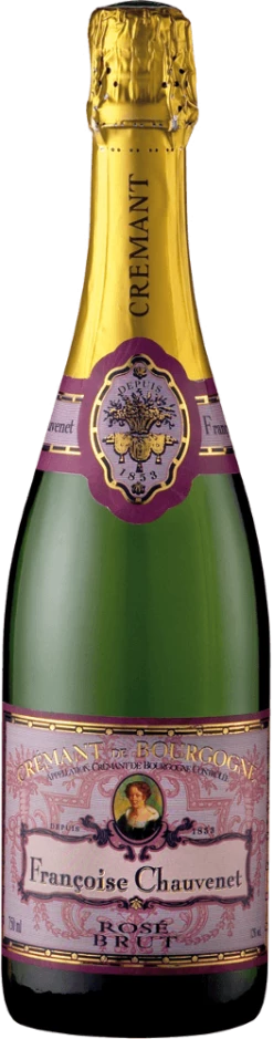 Crémant De Bourgogne Rosé Brut AOC - Françoise Chauvenet