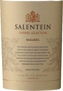 Salentein Malbec Barrel Selection - Bodegas Salentein 7 Salentein Malbec Barrel Selection - Bodegas Salentein -Chevalier Wine Geschaft salentein malbec barrel selection label