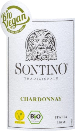 Sontino BioVegan Chardonnay Halbtrocken - F. W. Langguth Erben