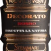 Rosso Decorato - Stemmari -Chevalier Wine Geschaft stemmari decorato rosso etikett