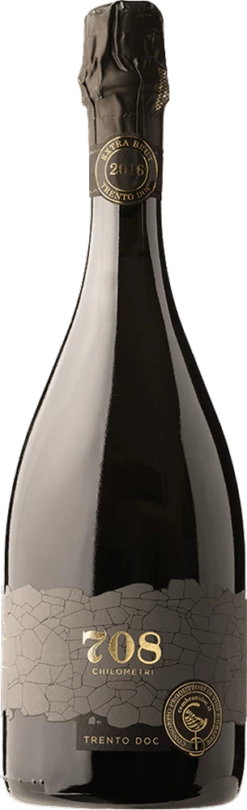 Trentodoc 708 Extra Brut Blanc De Blancs Metodo Classico - Cembrani D.O.C.