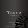 Urgestein Riesling Sekt - Trenz -Chevalier Wine Geschaft trenz urgestein sekt etikett