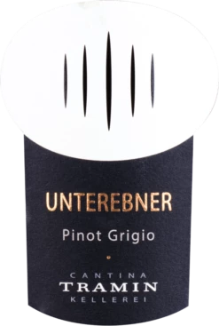 Unterebner Pinot Grigio Alto Adige DOC - Cantina Tramin
