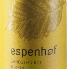 Sandstein Rot Cuvée - Weingut Espenhof